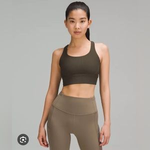 Lululemon Energy Longline Ribbed Bra